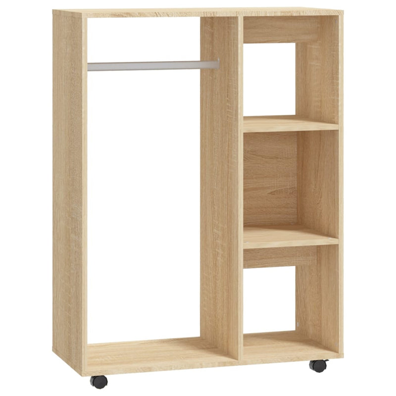 vidaXL Wardrobe Sonoma Oak 80x40x110 cm Engineered Wood