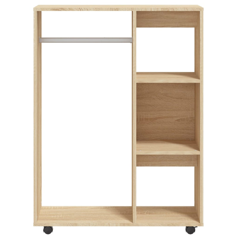 vidaXL Wardrobe Sonoma Oak 80x40x110 cm Engineered Wood