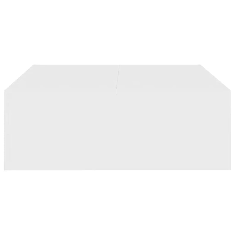 Coffee Table White 100x100x35 cm Engineered Wood
