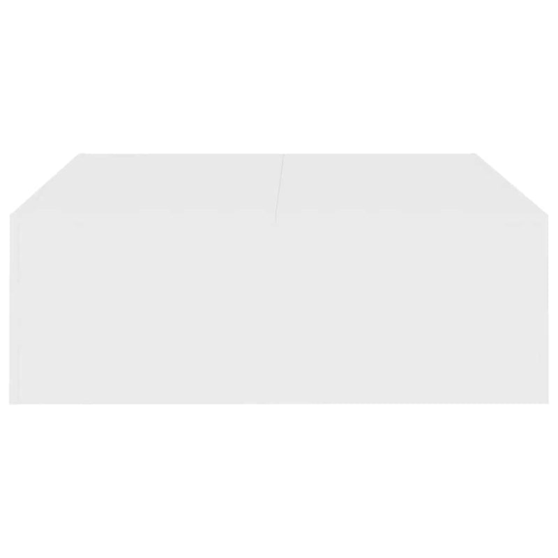 vidaXL Coffee Table White 100x100x35 cm Engineered Wood