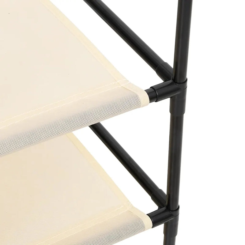 Storage Cabinet with 6 Drawers 55x29x55 cm Cream Steel