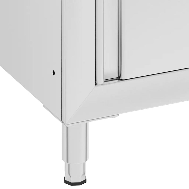 Commercial Kitchen Cabinets 2 pcs Stainless Steel