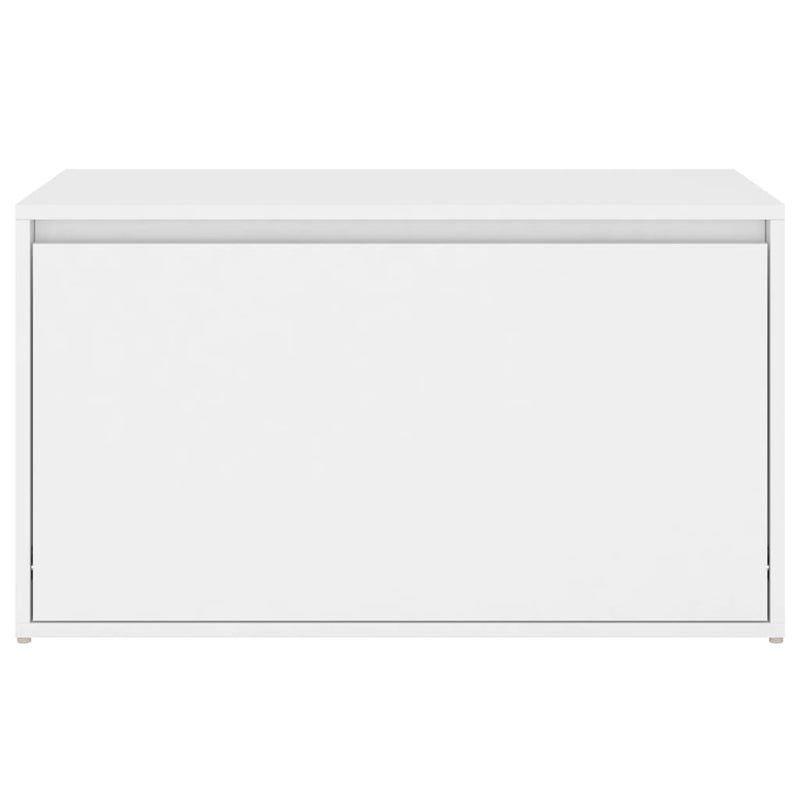 vidaXL Hall Bench 80x40x45 cm White Engineered Wood