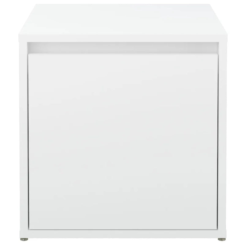Box Drawer White 40.5x40x40 cm Engineered Wood