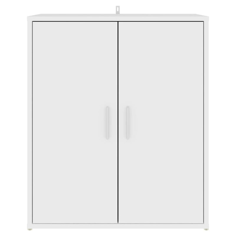 Shoe Cabinet White 60x35x70 cm Engineered Wood