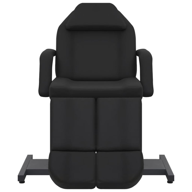 vidaXL Beauty Treatment Chair Faux Leather Black 180x62x78 cm