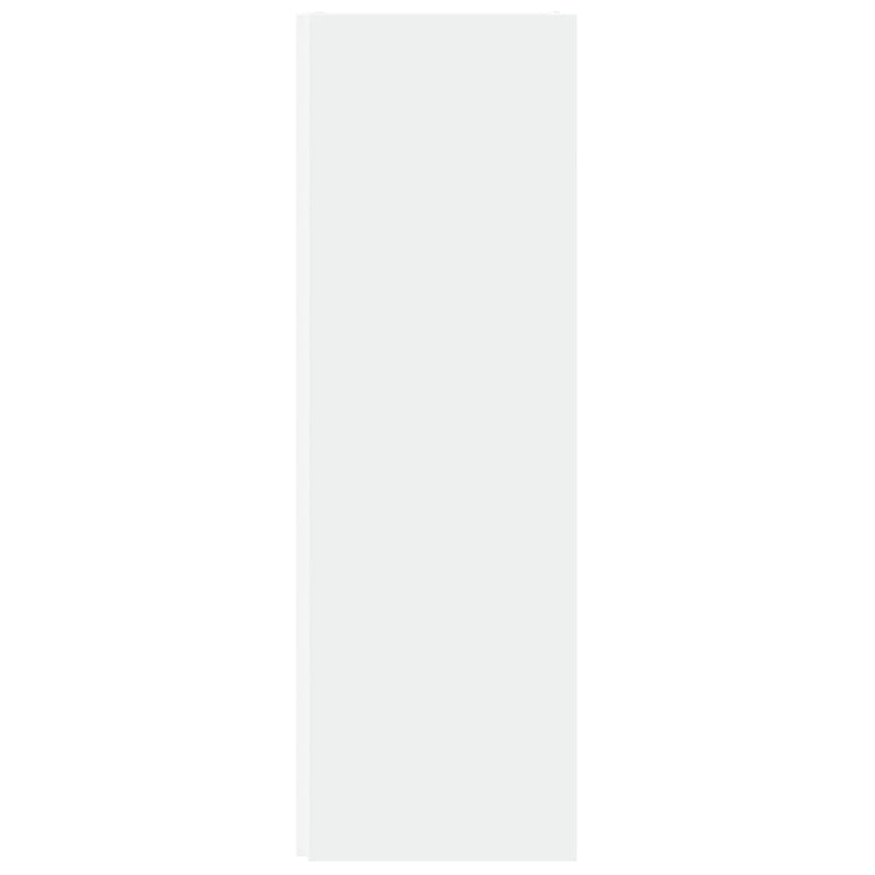 vidaXL Corner Cabinet White 33x33x100 cm Engineered Wood