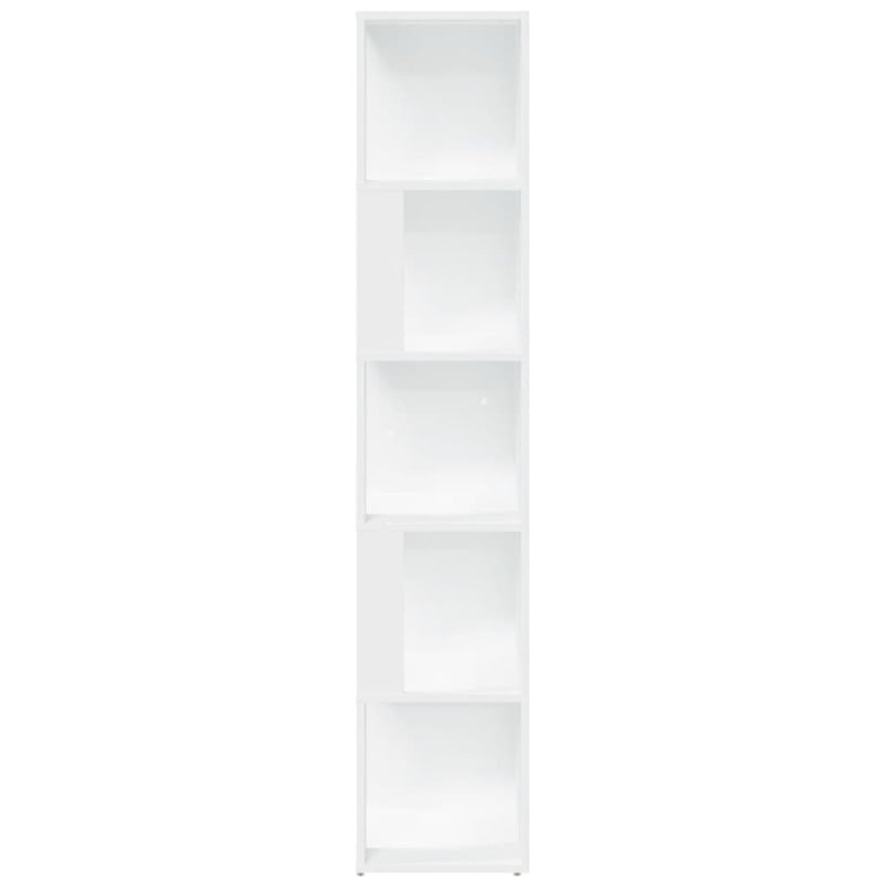 vidaXL Corner Cabinet White 33x33x164.5 cm Engineered Wood
