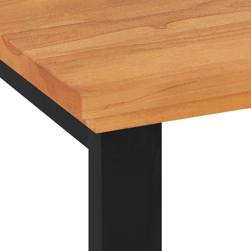 vidaXL Desk 120x45x75 cm Solid Wood Teak