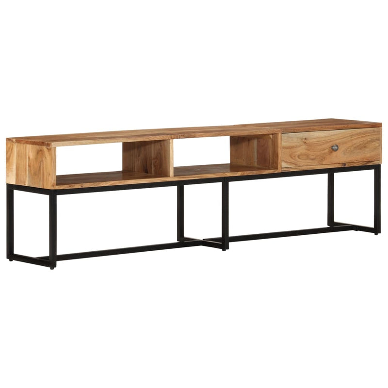vidaXL TV Cabinet 160x30x45 cm Solid Wood Acacia