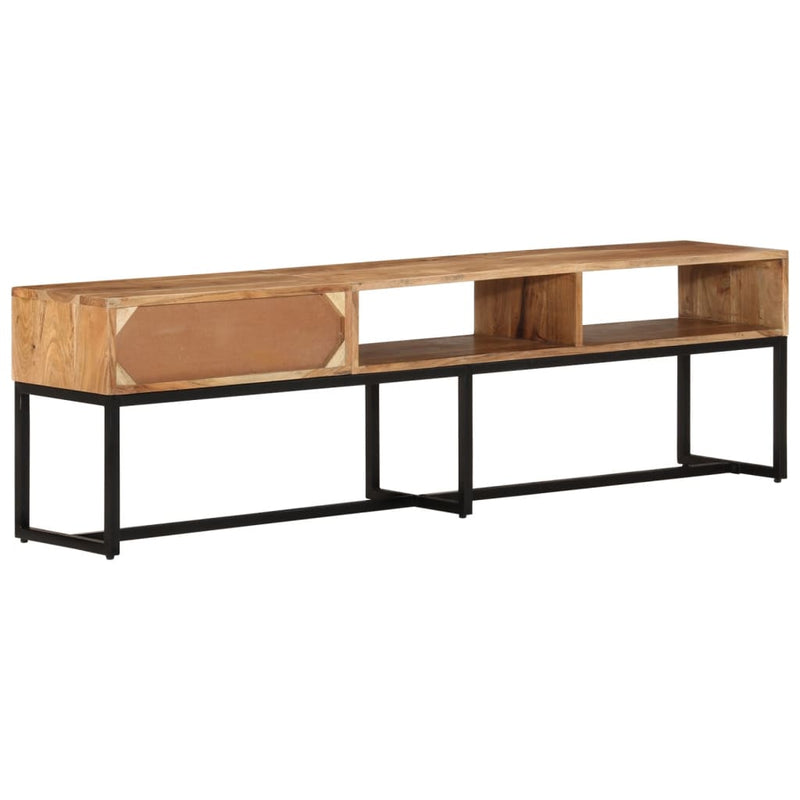 vidaXL TV Cabinet 160x30x45 cm Solid Wood Acacia