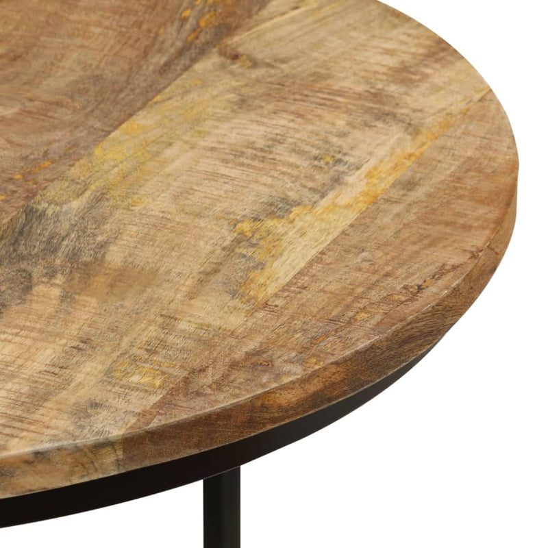 vidaXL Nesting Tables 2 pcs Solid Wood Mango