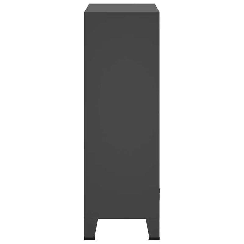 Industrial Wardrobe Anthracite 67x35x107 cm Steel