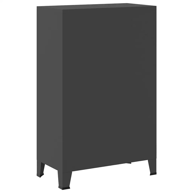 Industrial Wardrobe Anthracite 67x35x107 cm Steel