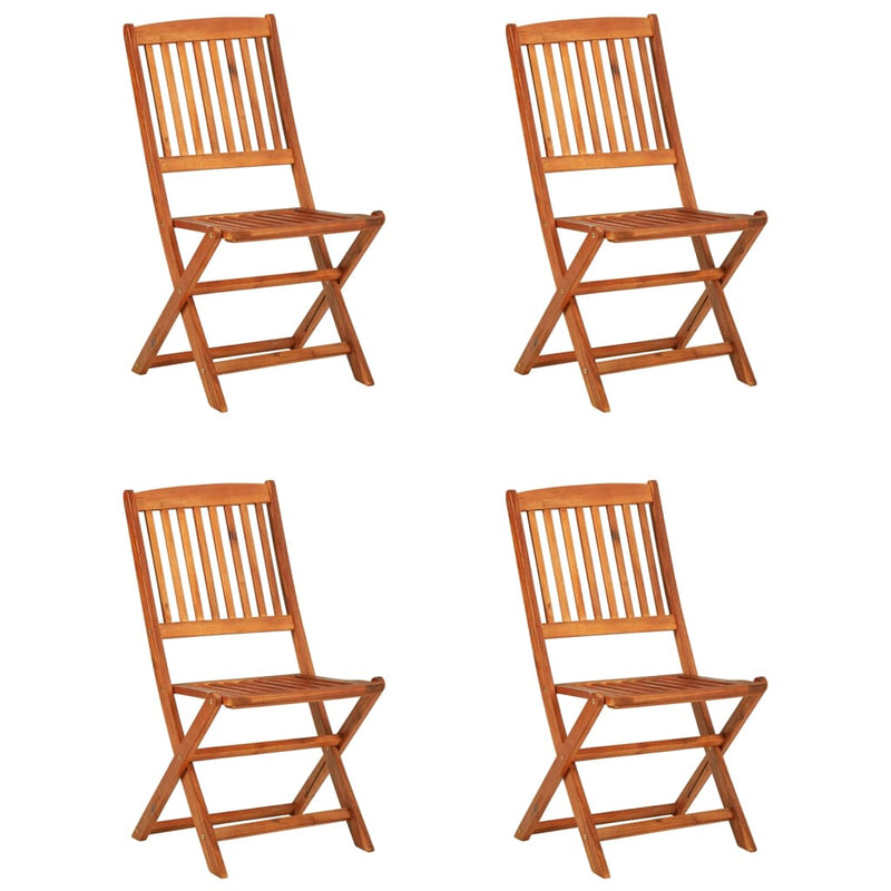 vidaXL 5 Piece Garden Dining Set Solid Wood Acacia