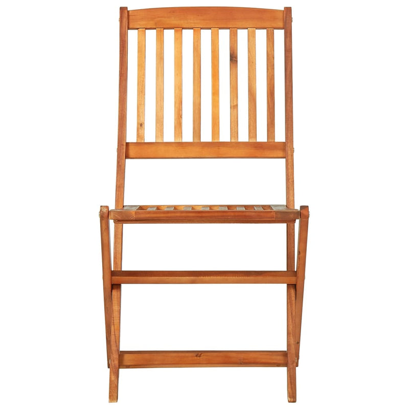 vidaXL 5 Piece Garden Dining Set Solid Wood Acacia