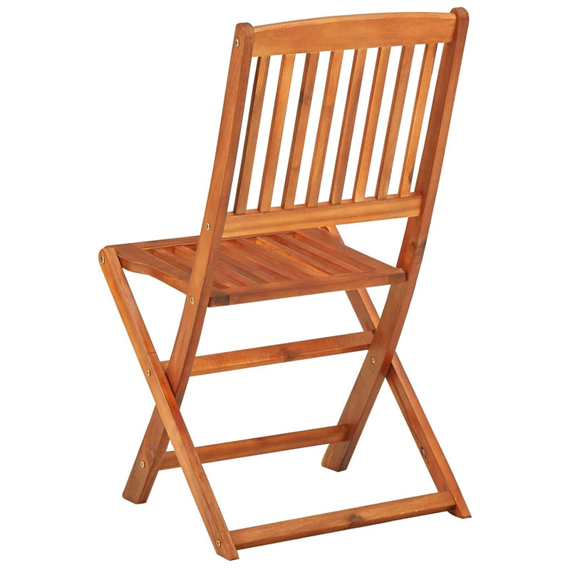 vidaXL 5 Piece Garden Dining Set Solid Wood Acacia