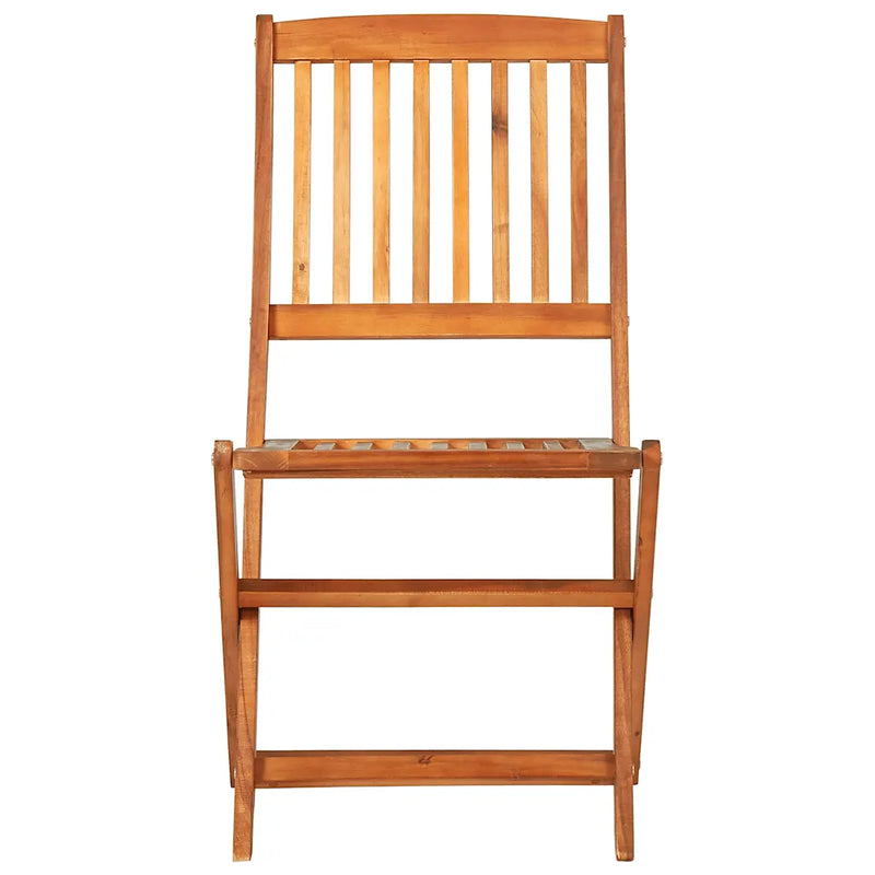 9 Piece Garden Dining Set 220x90x75 cm Solid Wood Acacia