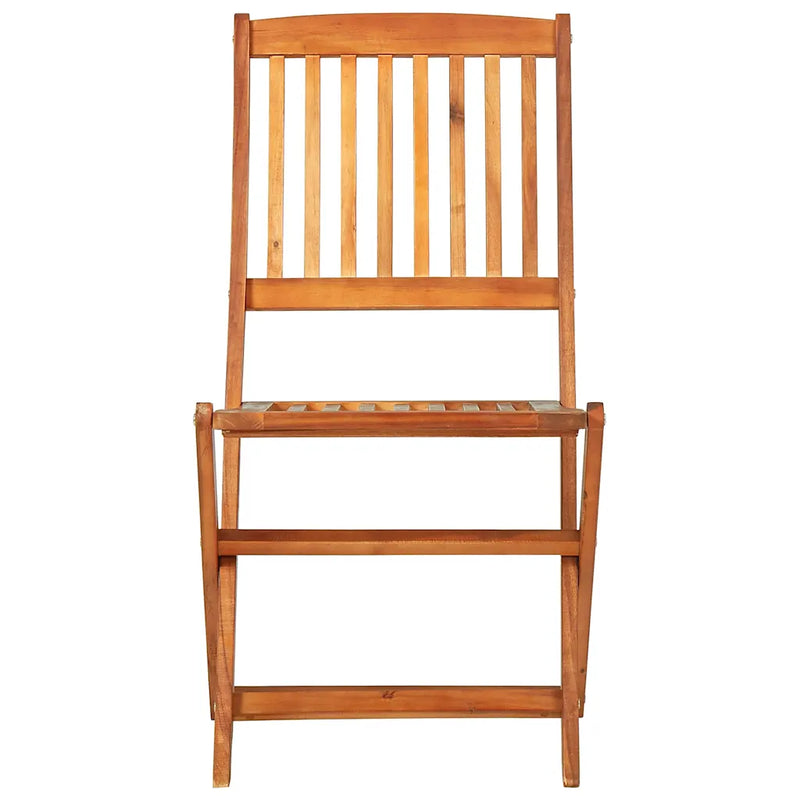 9 Piece Garden Dining Set 220x90x75 cm Solid Wood Acacia