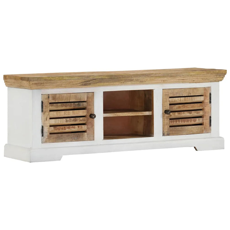 TV Cabinet 110x30x40 cm Solid Wood Mango