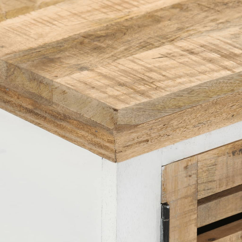 vidaXL TV Cabinet 110x30x40 cm Solid Wood Mango