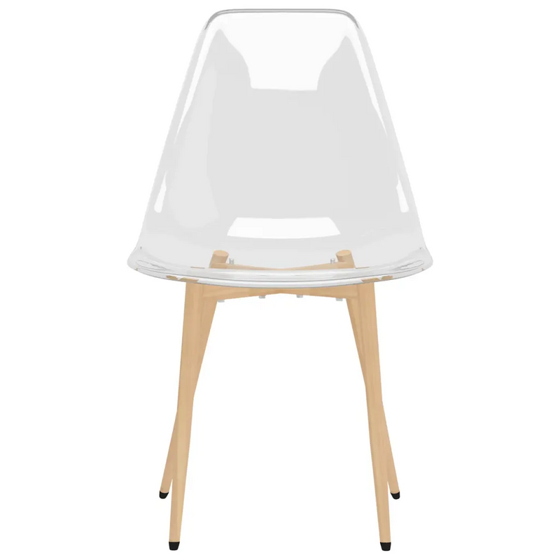Dining Chairs 6 pcs Transparent PET