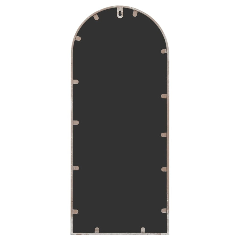 Garden Mirror Sand 100x45 cm Iron for Outdoor Use