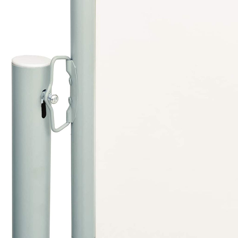 vidaXL Patio Retractable Side Awning 117x600 cm Cream