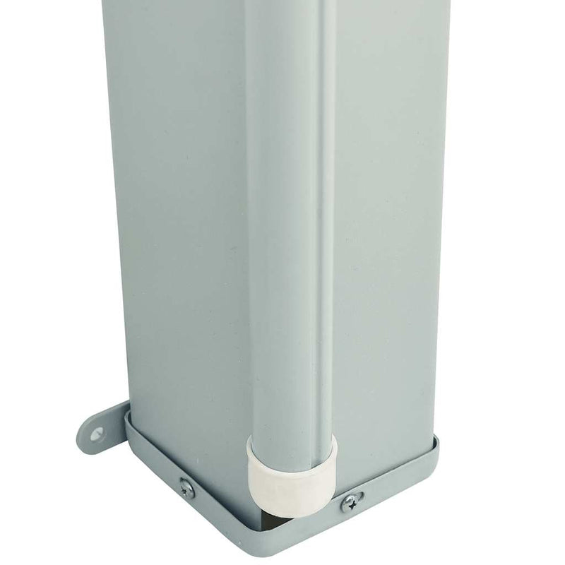 vidaXL Patio Retractable Side Awning 117x600 cm Cream