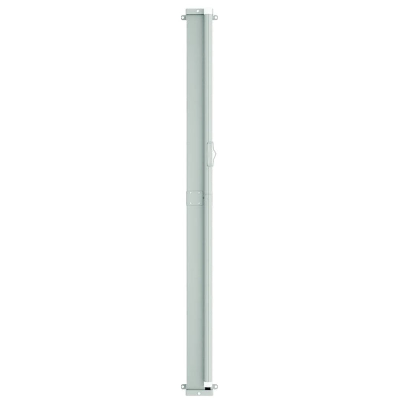 vidaXL Patio Retractable Side Awning 200x600 cm Black