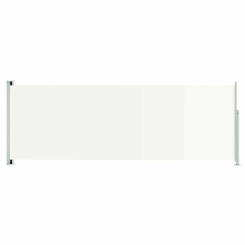 vidaXL Patio Retractable Side Awning 220x600 cm Cream