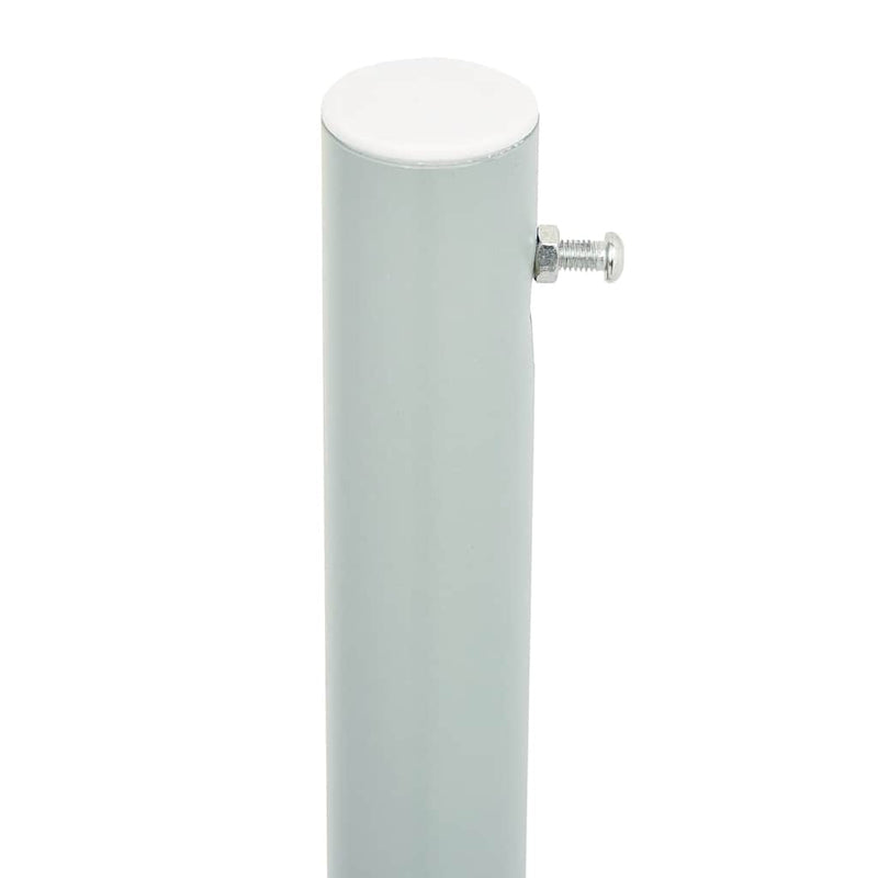 vidaXL Patio Retractable Side Awning 220x600 cm Grey