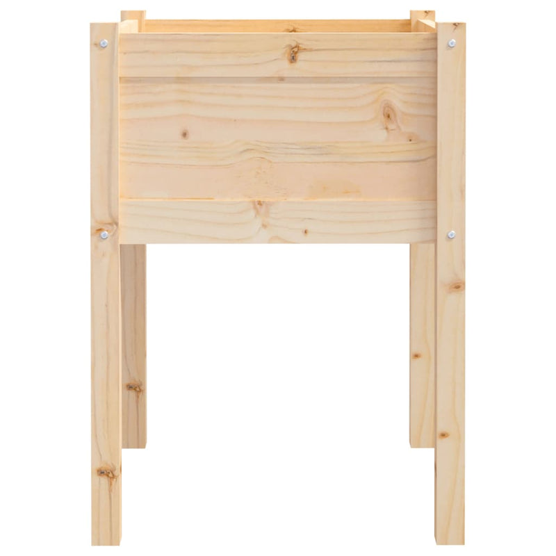 vidaXL Garden Planters 2 pcs 50x50x70 cm Solid Pinewood