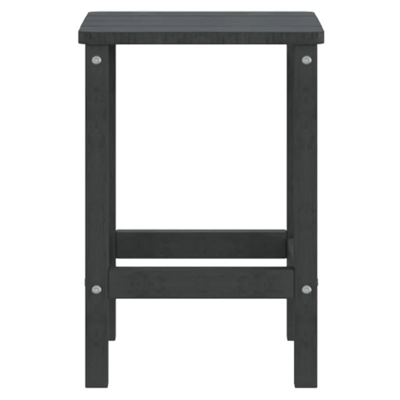 Garden Adirondack Table Anthracite 38x38x46 cm HDPE