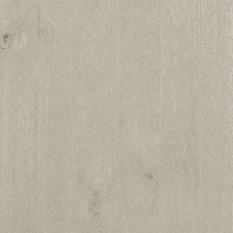 vidaXL TV Cabinet "HAMAR" White 158x40x40 cm Solid Wood Pine