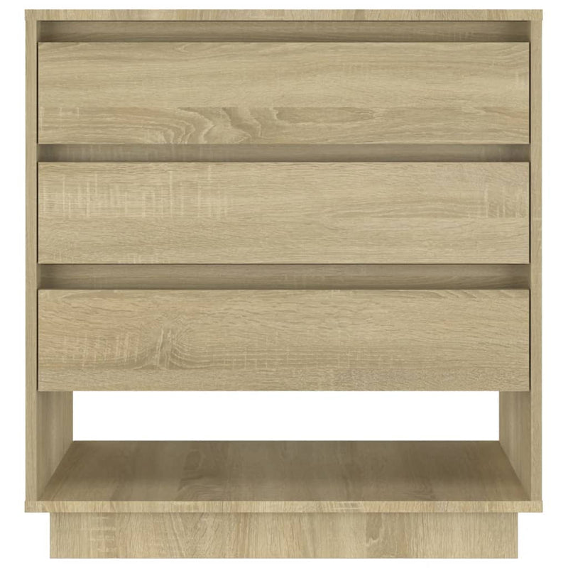 vidaXL Sideboard Sonoma Oak 70x41x75 cm Engineered Wood
