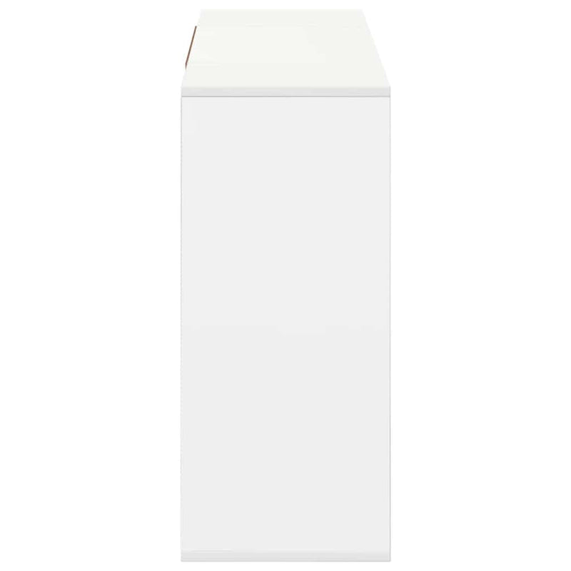 vidaXL Sideboard White 120x30x75 cm Engineered Wood