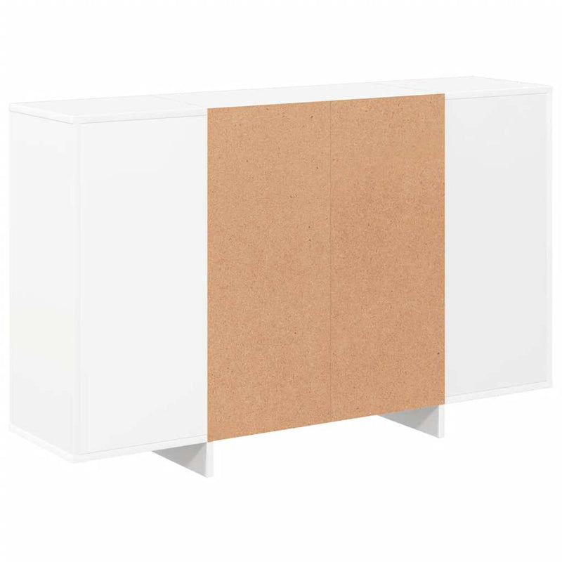 vidaXL Sideboard White 120x30x75 cm Engineered Wood