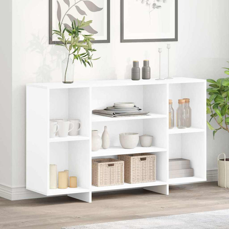 vidaXL Sideboard White 120x30x75 cm Engineered Wood