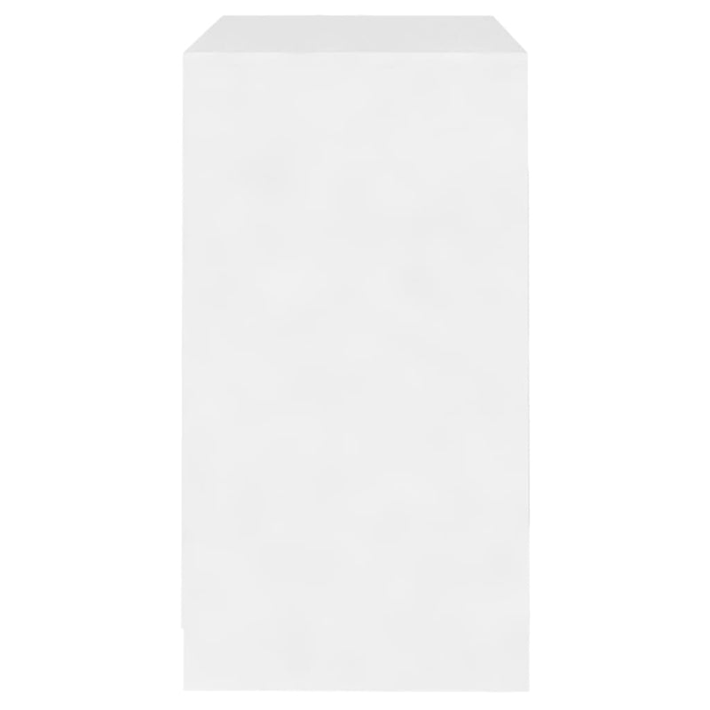 vidaXL Sideboard White 70x41x75 cm Engineered Wood
