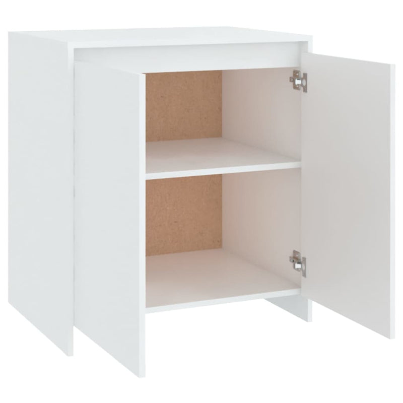 vidaXL Sideboard White 70x41x75 cm Engineered Wood