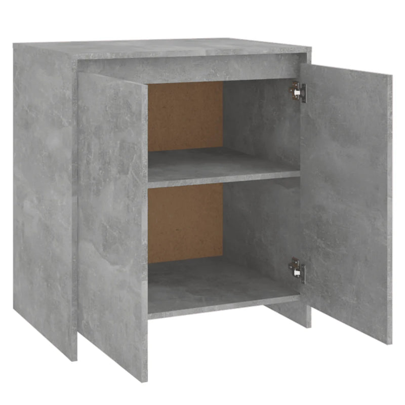 Sideboard Concrete Grey 70x41x75 cm Engineered Wood