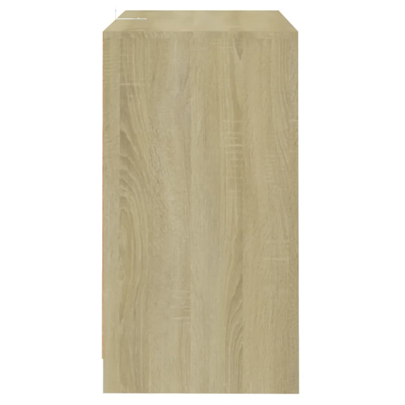 vidaXL Sideboard Sonoma Oak 70x41x75 cm Engineered Wood