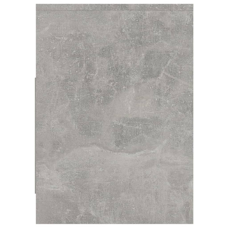 vidaXL TV Cabinet Concrete Grey 102x37.5x52.5 cm Engineered Wood