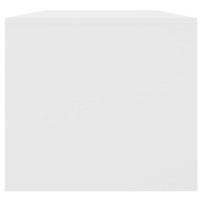 vidaXL Coffee Table White 102x50x45 cm Engineered Wood