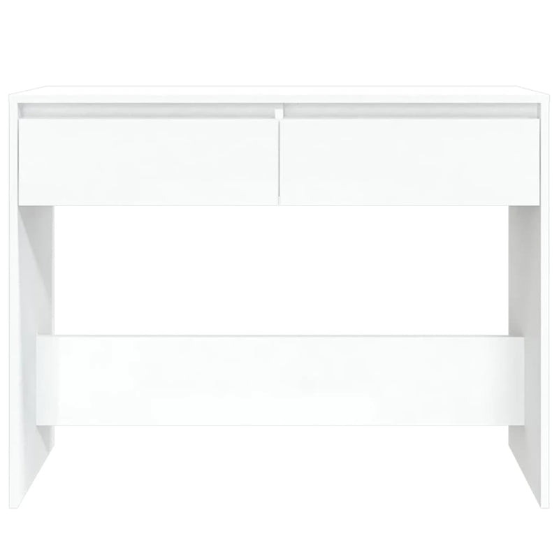 vidaXL Console Table White 100x35x76.5 cm Engineered Wood