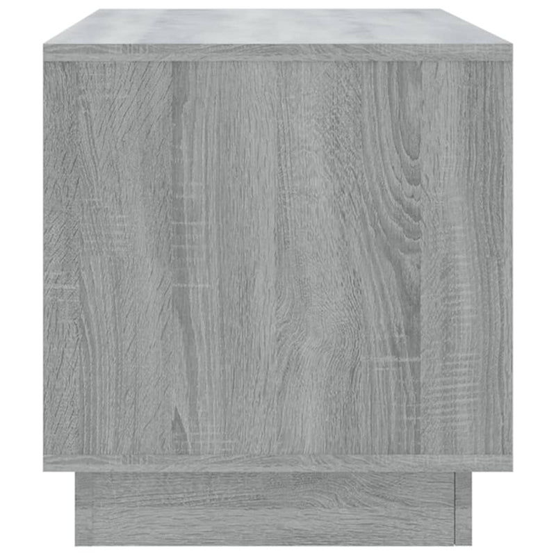 vidaXL TV Cabinet Grey Sonoma 102x41x44 cm Engineered Wood