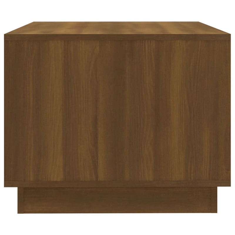 vidaXL Coffee Table Brown Oak 102.5x55x44 cm Engineered Wood