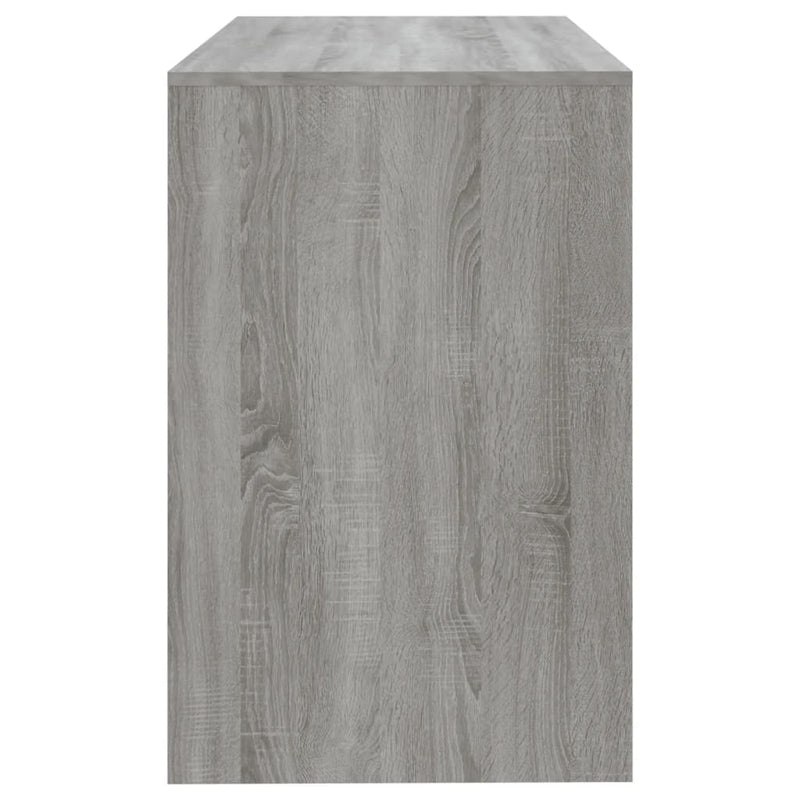 Desk Grey Sonoma 101x50x76.5 cm Engineered Wood