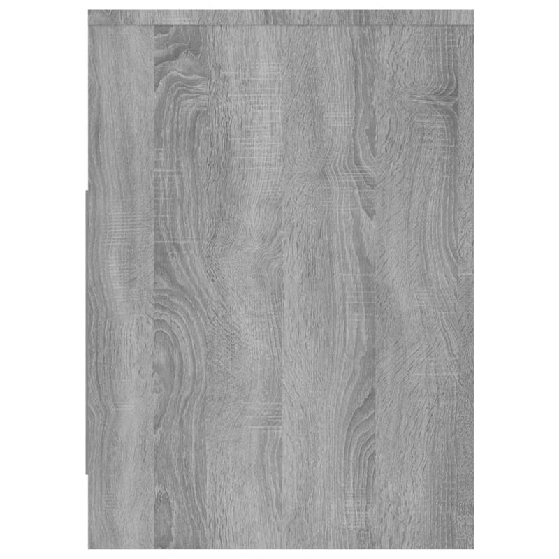 vidaXL TV Cabinet Grey Sonoma 102x37.5x52.5 cm Engineered Wood